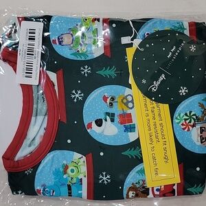 NWT Little Sleepies Disney Pixar Snow Globes Pajama Set Size 2T